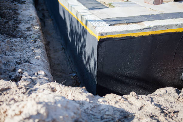 Residential Waterproofing installation at a Pulaski, WI home by SJ Waterproofing Pros